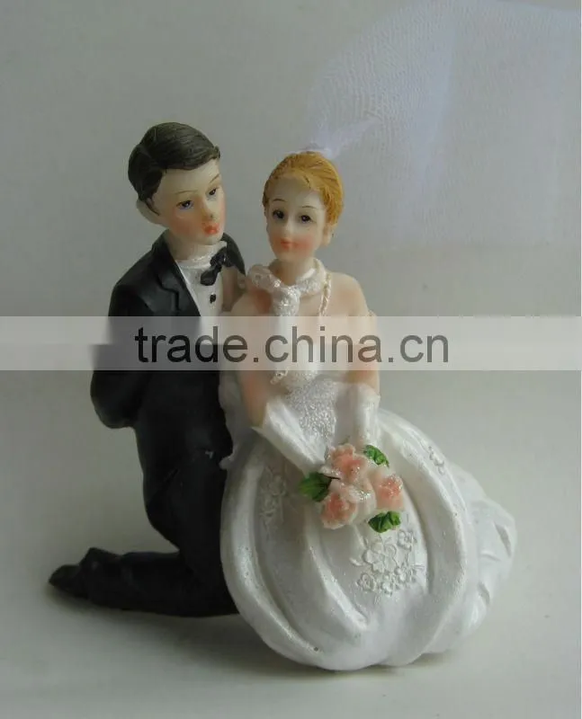 2014 Newest resin wedding figurine