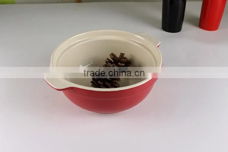 2017 Factory supplies custom ceramic cookware casserole carrier