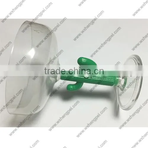 Cleverish portable cute transparent cactus plastic storage jewelry wedding bowl tray