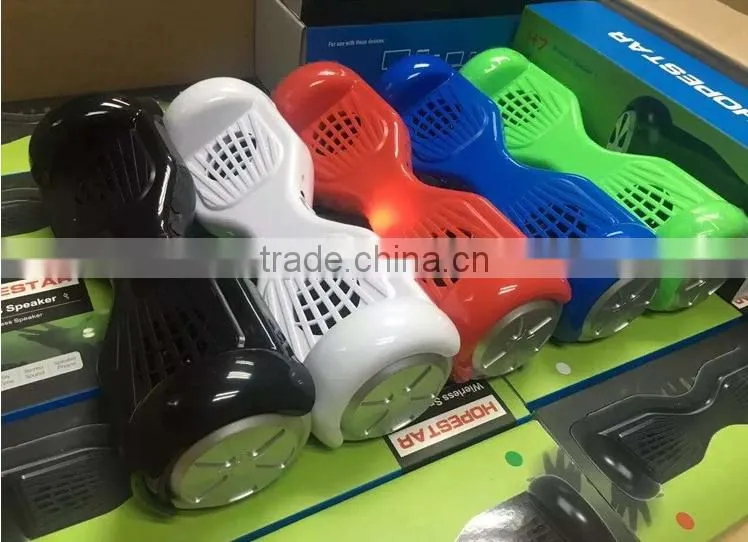 New Bluetooth Speaker Creative Hoverboard Design Portable Bluetooth Speaker Support USB TF Card, Best Gift Speaker