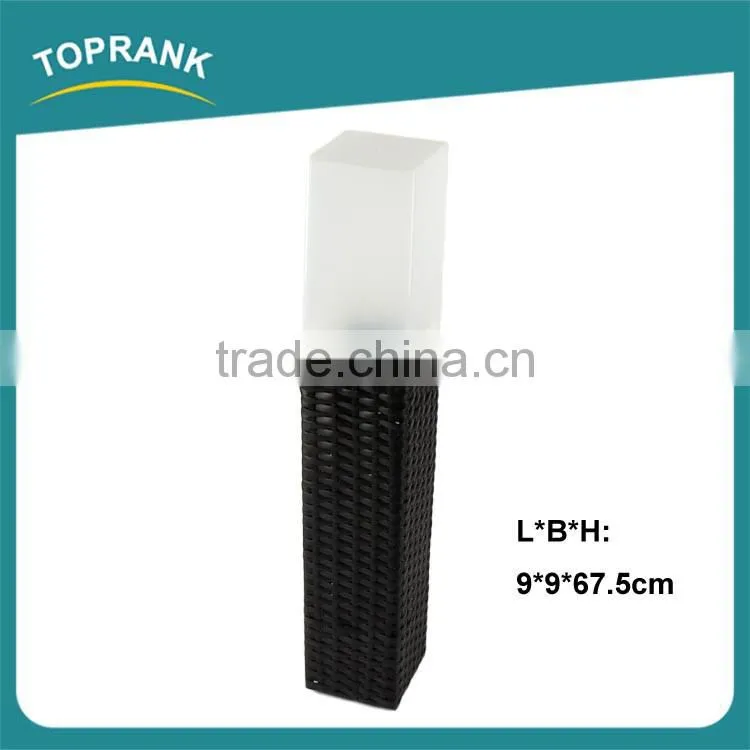 Fashion modern solar lawn lights outdoor garden decoration solar rattan light