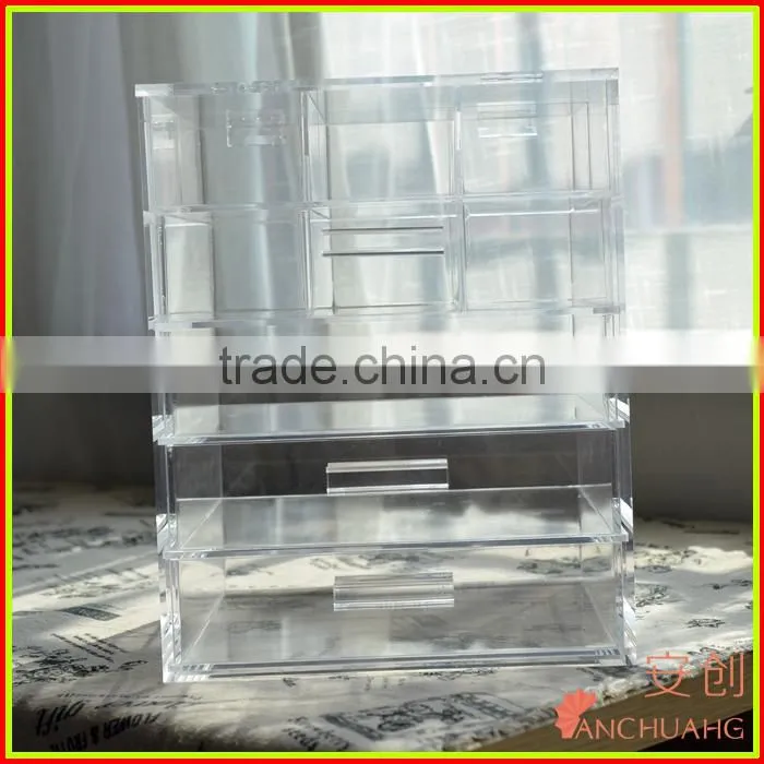 acrylic drawer storage organizer
