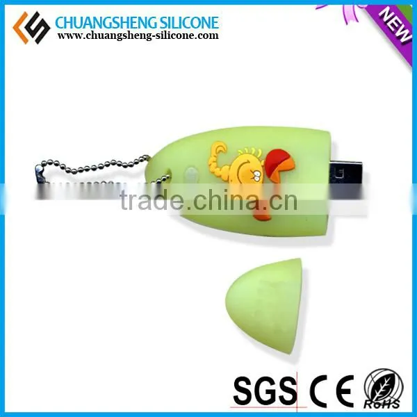 defferent animals micro silicone usb cover