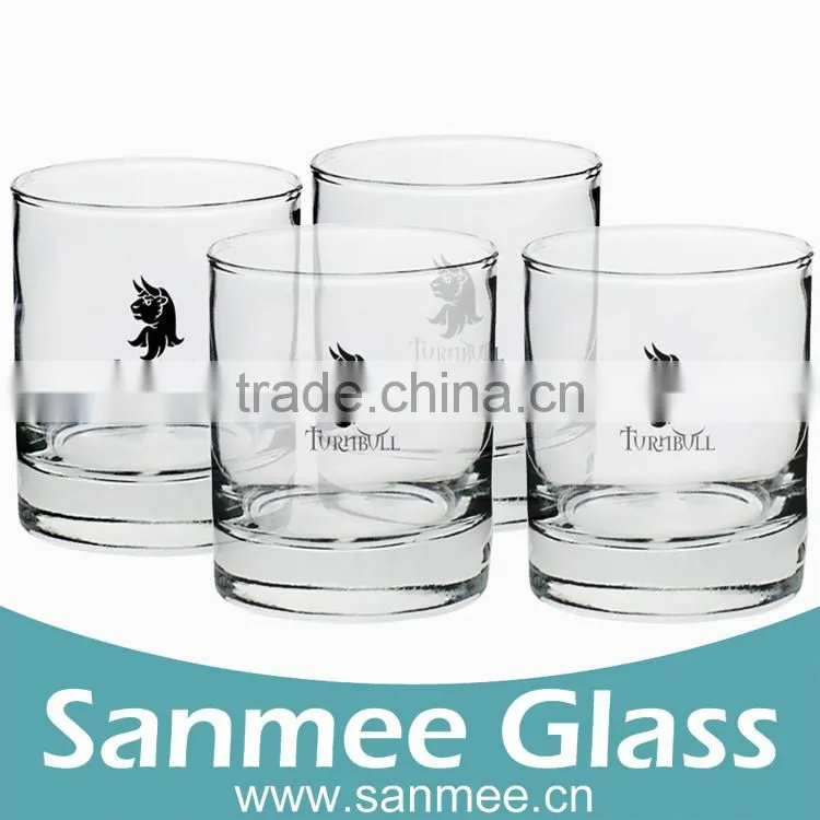 11oz Starfish Logo Design Stylish Glass Cup Lowball Glass Wholesale