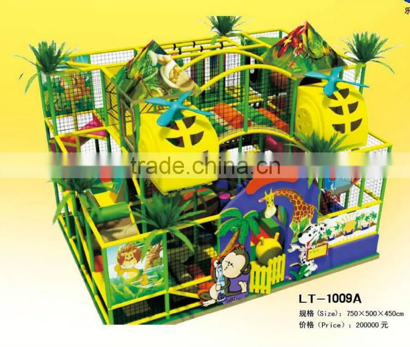 Professional Soft Indoor Equipment Play Ground For Sale LT-1010A
