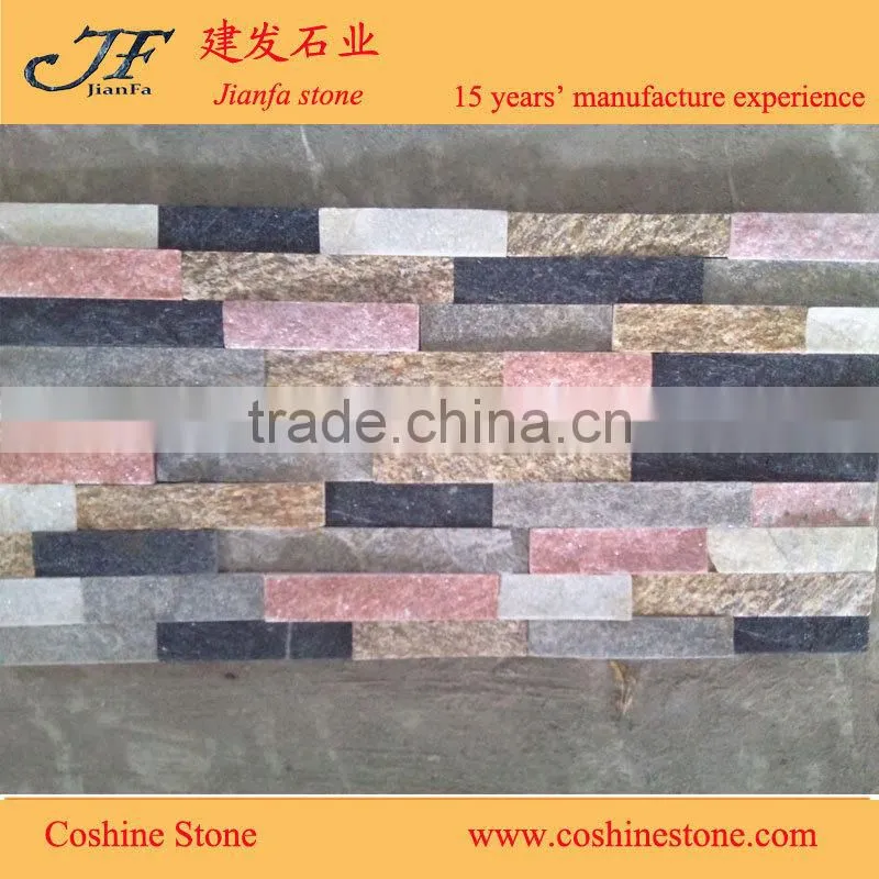 wall cladding cutural slate stone with stone veneer
