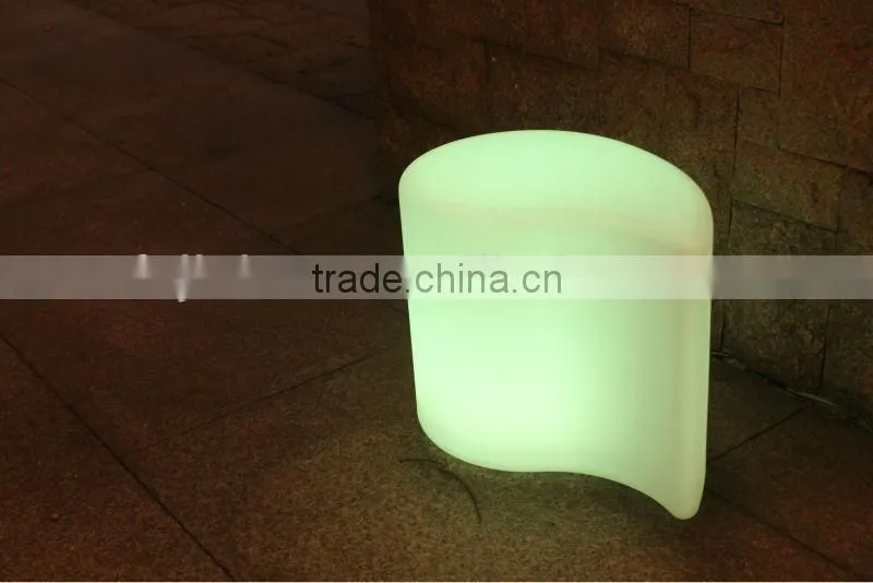 rechargeable LED lounge seat