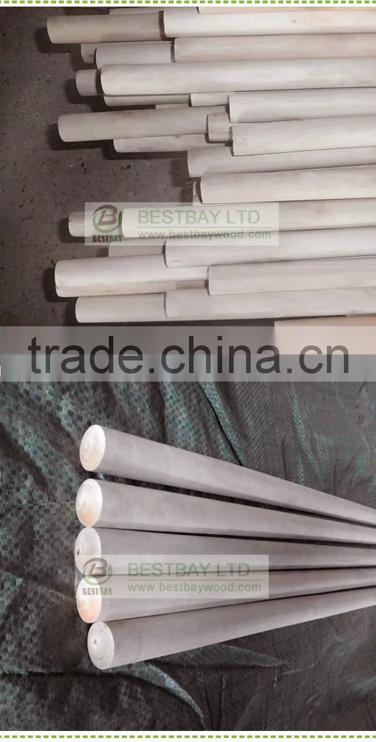 Wooden broom handle,mop handle,mop stick,broom stick