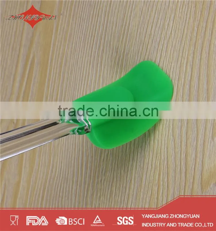 FDA approved silicone spatula with plastic handle
