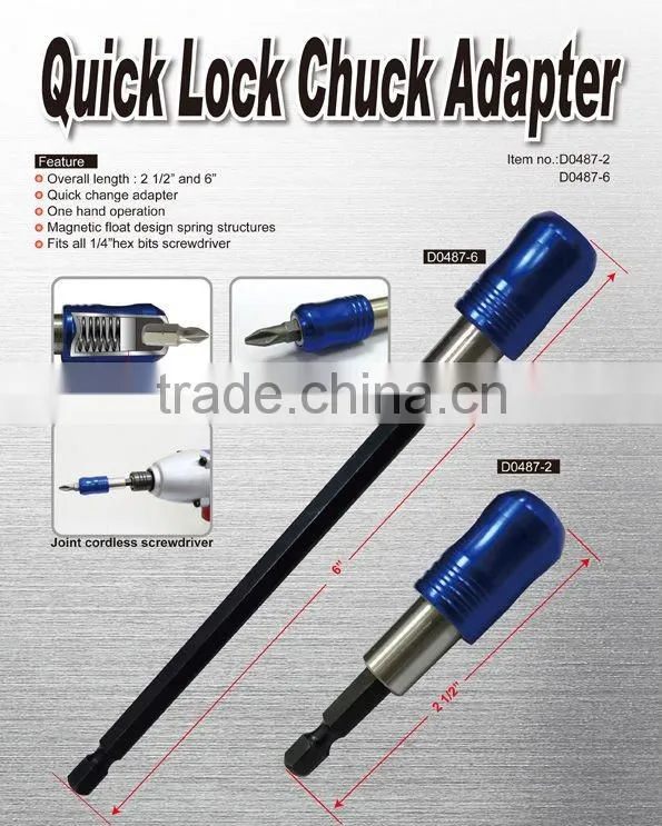Quick Lock Extension Bit Adapter