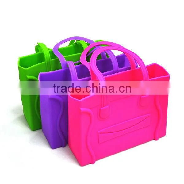 Silicone Satchel,Silicone Shoulder Bag,Side Bag for Girl