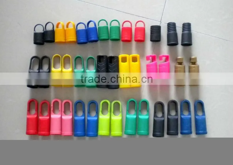 Wood Broom Handle Clear Plastic Black Hooks