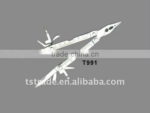 2014 Small multi adjustable tools pliers with knife T1999