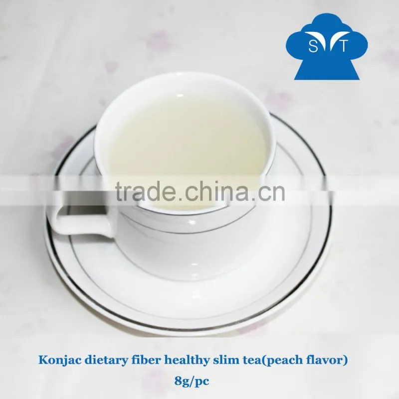 Healthy konjac powder flavor konjac diet tea