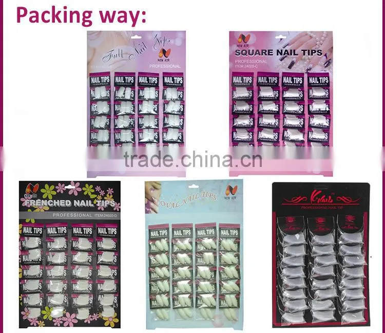 ABS Natural Professional Artificial Nail Tips
