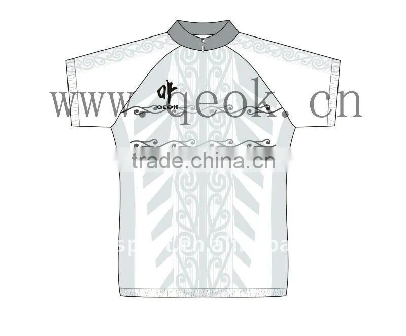 custom sublimation cycling shirt OEM cycling jersey