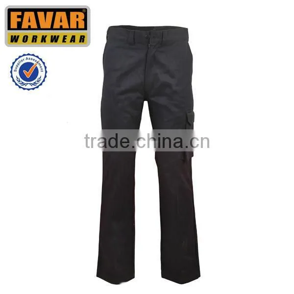 coldblack fabric cotton drill work pants cargo work pants