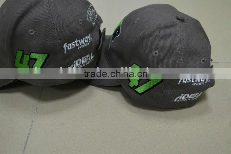 brushed cotton head embroidery promotional cap