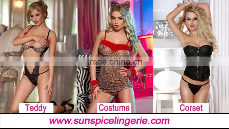 Sexy babydoll manufacturer Chiffon halter dress ribbon trimed