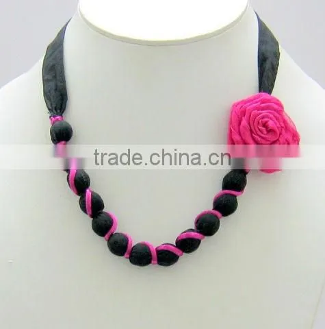 Multi colored Bead Necklace