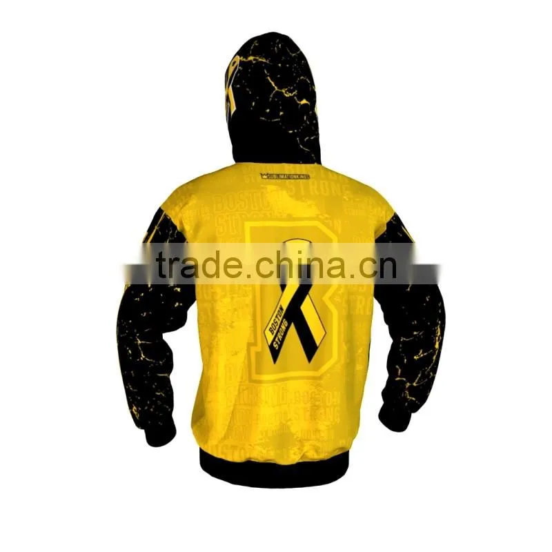 Wholesale sublimation printed long sweatshirt hoodies