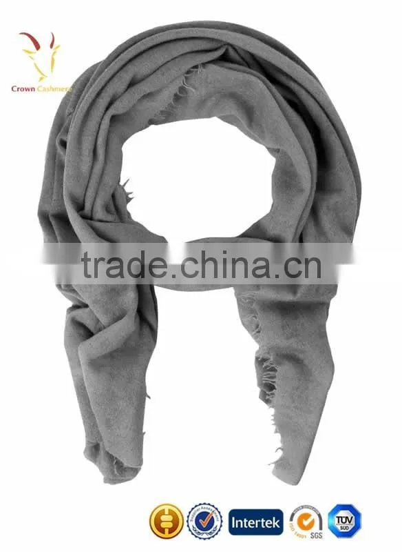 Knitted Lady Printed Cashmere Wool Scarf