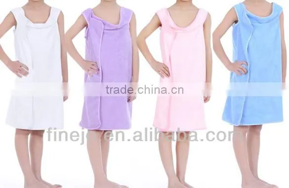 Children's Unisex Microfiber towels soft Magic bath towel bathrobes bath skirt beach SV000673