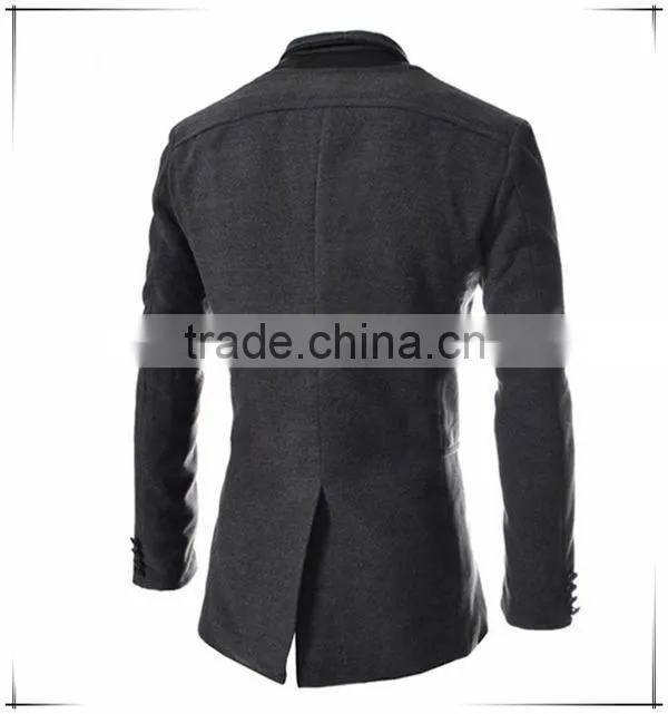 2016 winter new design military wool trench coat