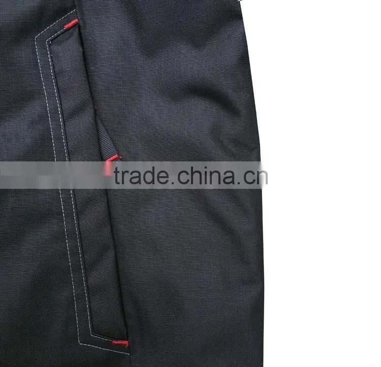 Reflective stripe multi function wear construction work polyester wind breaker jacket