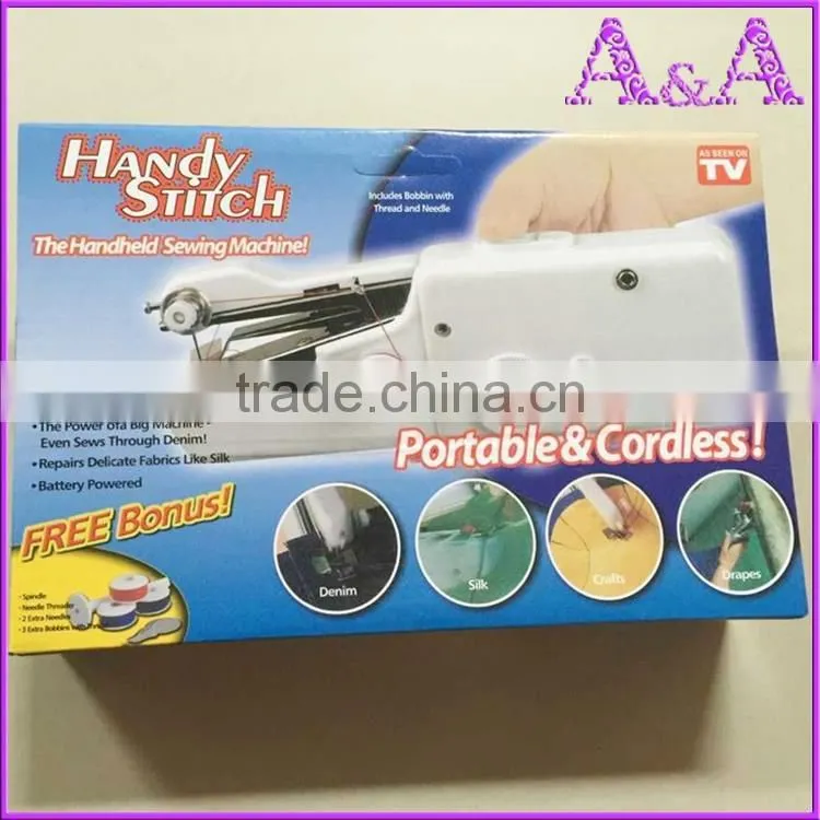Hot selling hand Portable manual Mini Electric Sewing Machine