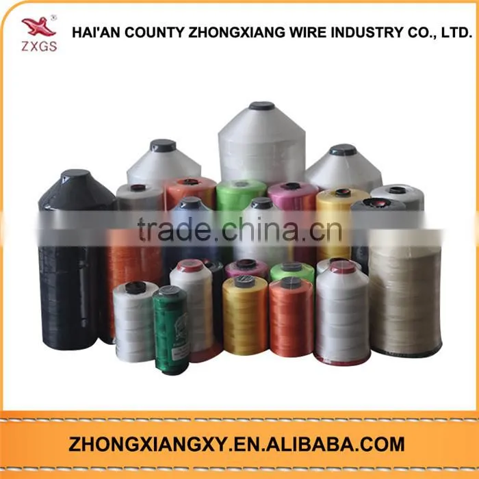 Top quality High tenacity polyester embroidery thread
