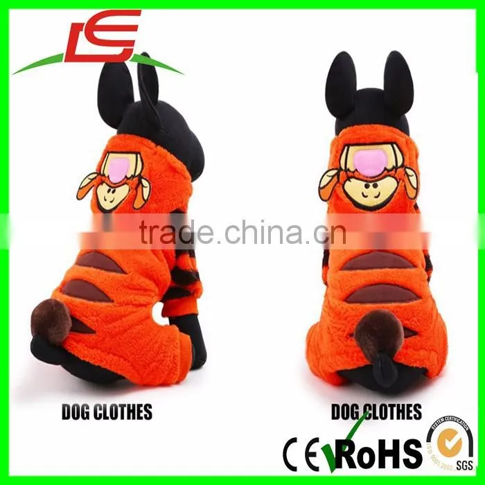 wholesale pet cat hoodies dogs clothes tiger design