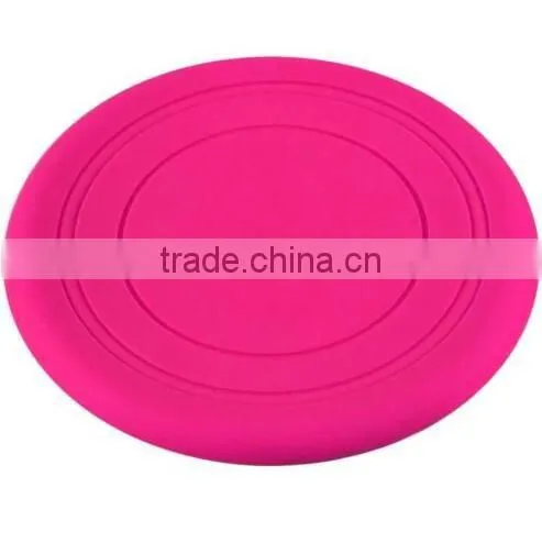 Pets Playing Toys Soft Colorful Puppy Flying Disc