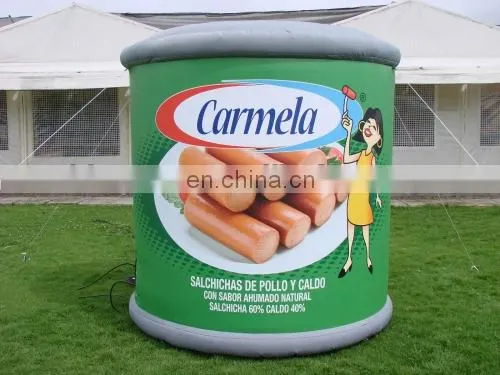 Advertising inflatable beer bottle/jar for sale