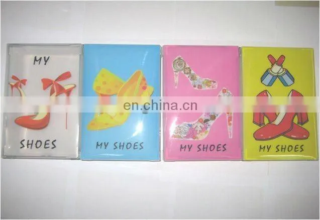 color plastic shoe box