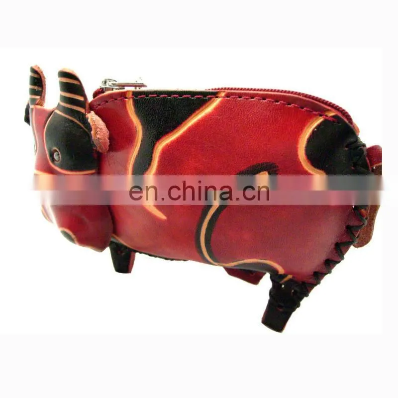 promotional Sheep Animal Shaped coin purse wholesale women genuine leather coin purse for men MCP-0102