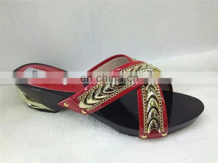 latest ladies slippers shoes and sandals(MD087)