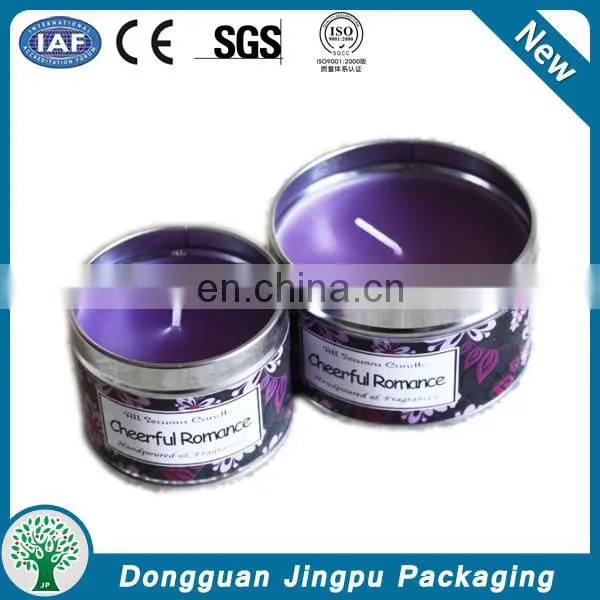 Top packaging printed seamless custom tin box