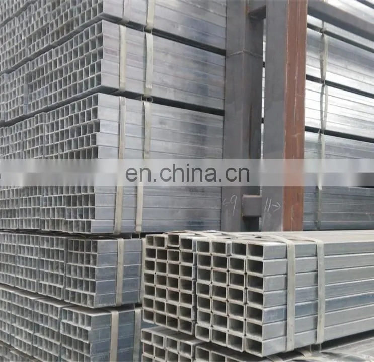 100*100 galvanized steel square tube tubing / hollow section steel pipe