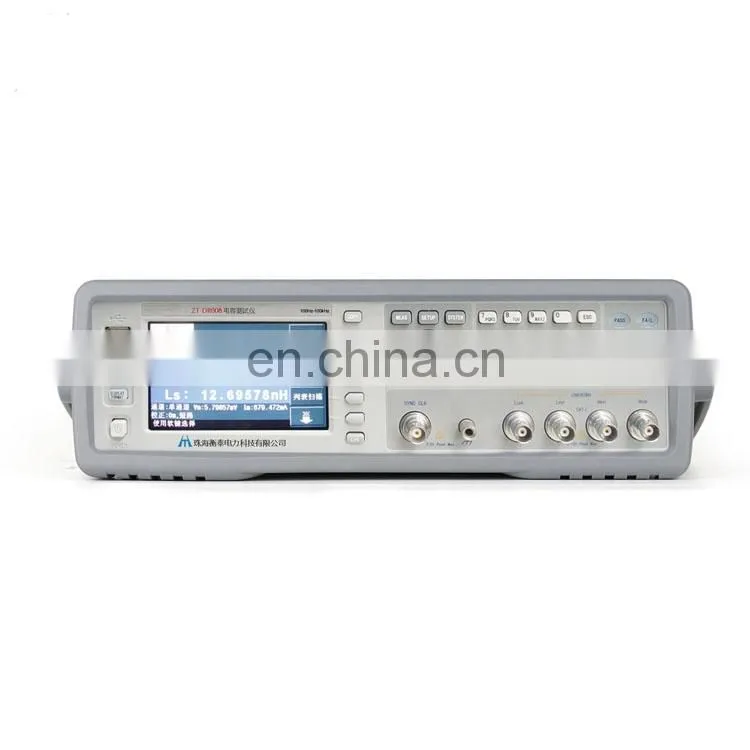 ZT-DR008 Electronic component parameter measuring instrument high speed precision capacitance measuring instrument