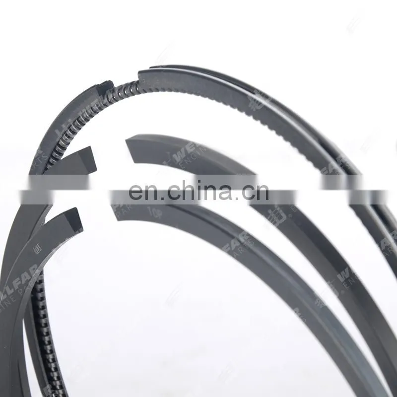 Heavy truck DT408 DT466 piston ring piston ring set 1817247C93/1817247C91 109.25mm*3.16+3.16+4