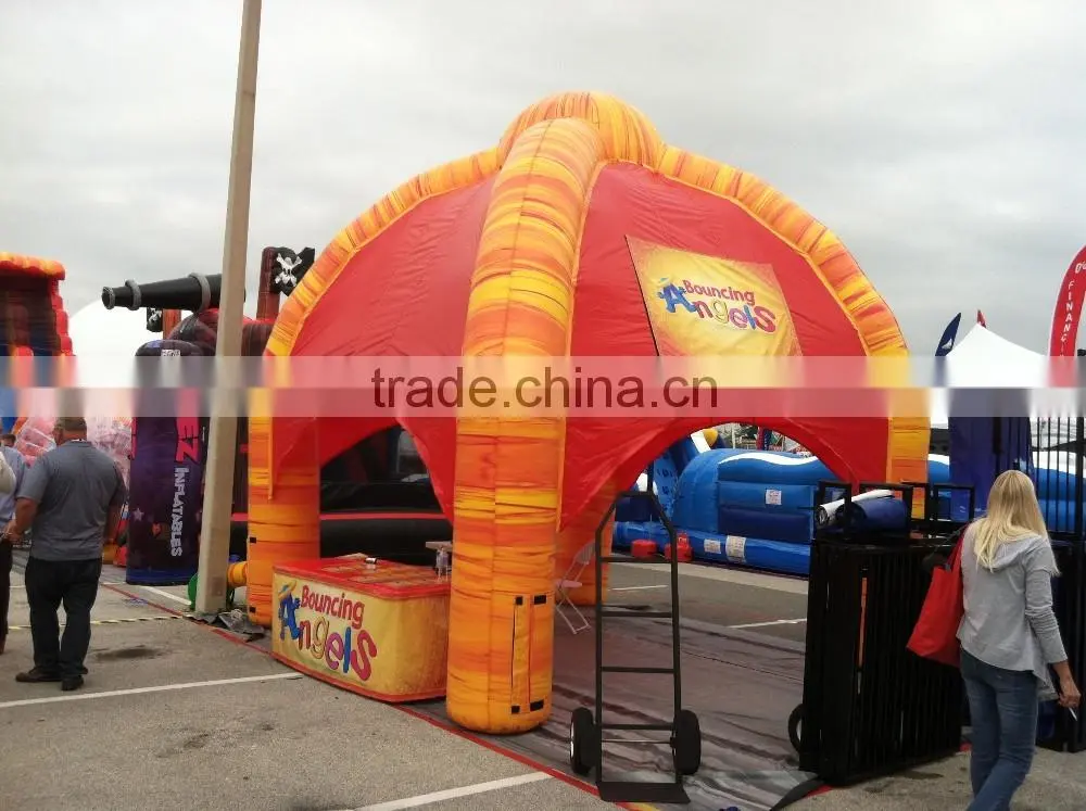 HOT sale outdoor Event inflatable tent with LED light/inflatable bubble tent