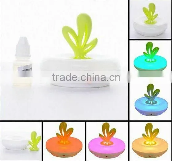 Cheap color changing coral fragrance lamp night light