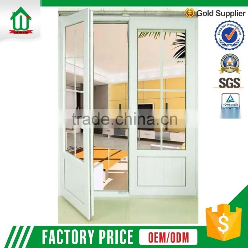 60 Series PVC Double Glass interior pvc door