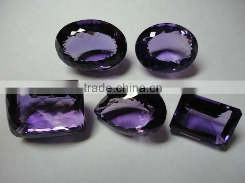 14x10mm Oval AAA Quality Natural Brazilian Amethyst Calibrated size 10x14mm faceted oval cut