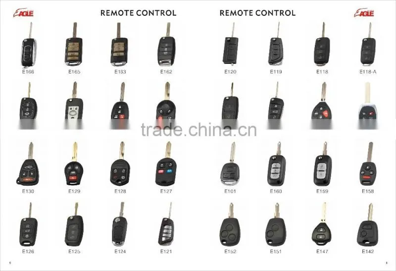 Original car wireless remote key with high quality manufacturer from China