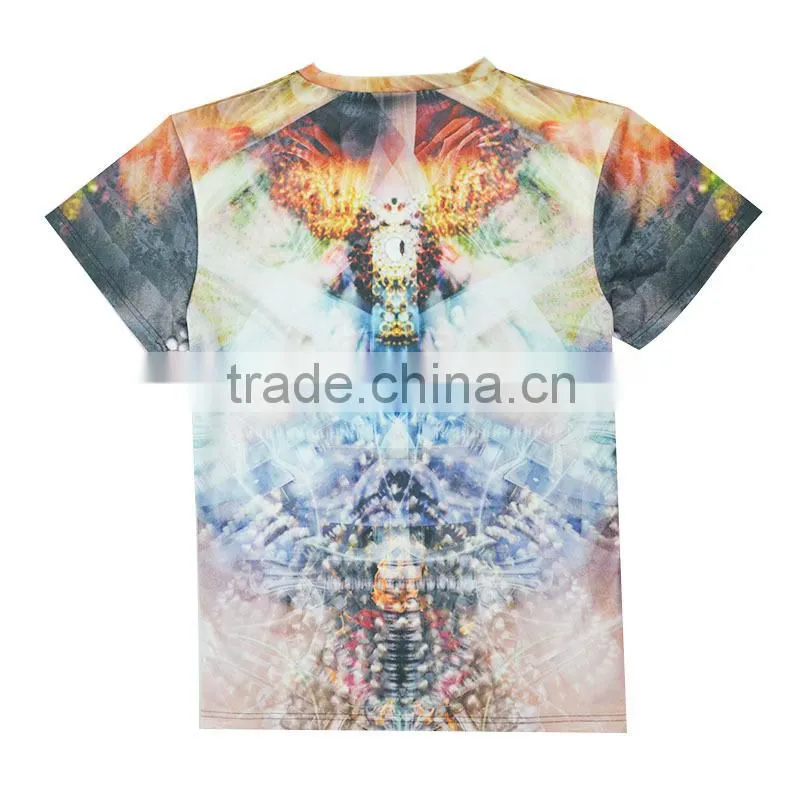 Custom brand fashion design short sleeve casual t-shirt