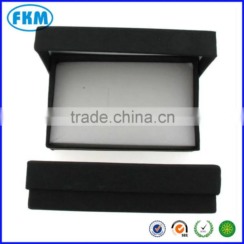 art paper grey board/leather/velvet etc. Jewelry Boxes Material ring box