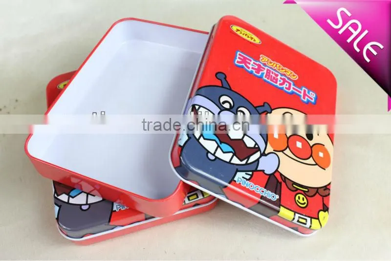 card game tin box custom design