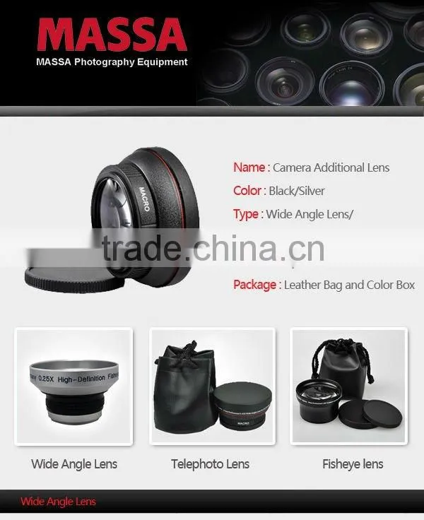 58mm Wide Angle Lens